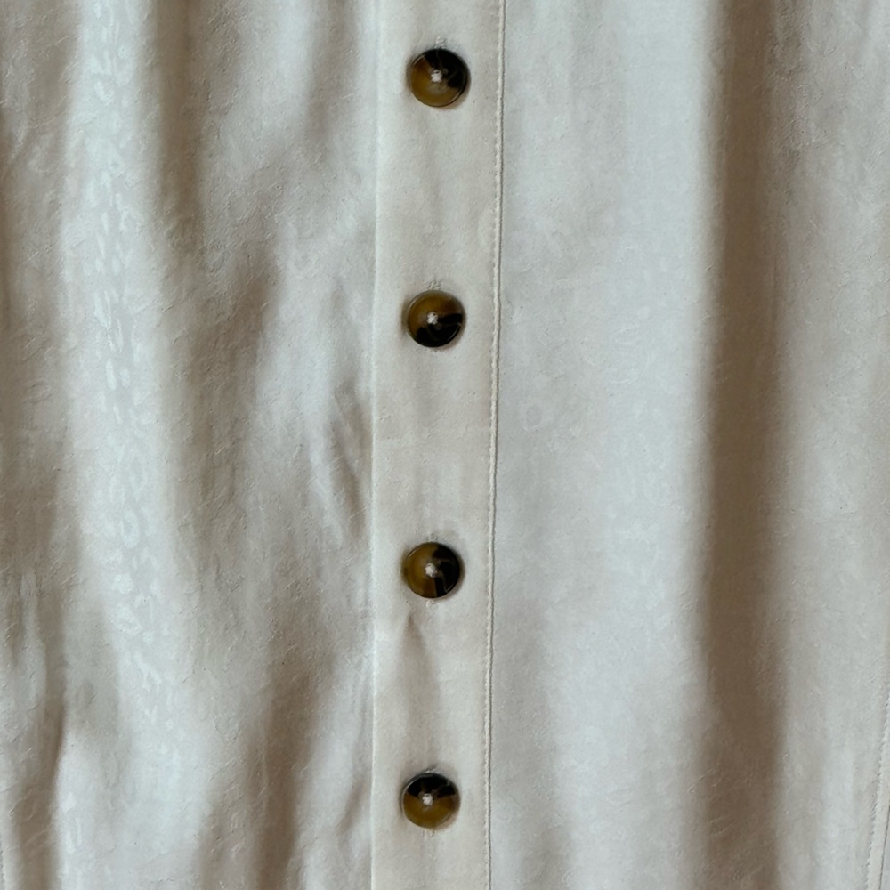 Good American The Bustier Jacquard Button Midi Dress size 5 (2XL) NWT - Picture 7 of 14